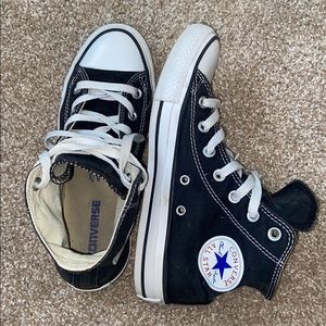 Black Hightop Converse